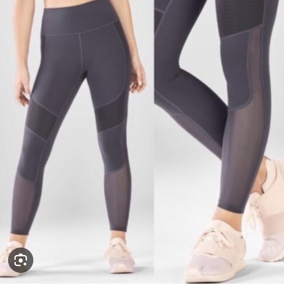 Demi Lovato for Fabletics Moto Mesh Legging - Picture 1 of 5